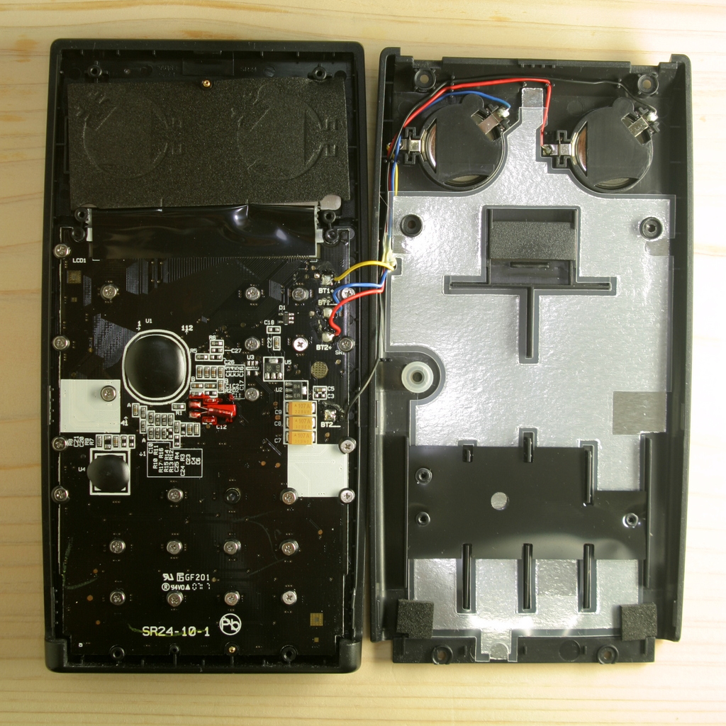 Internal view of the HP