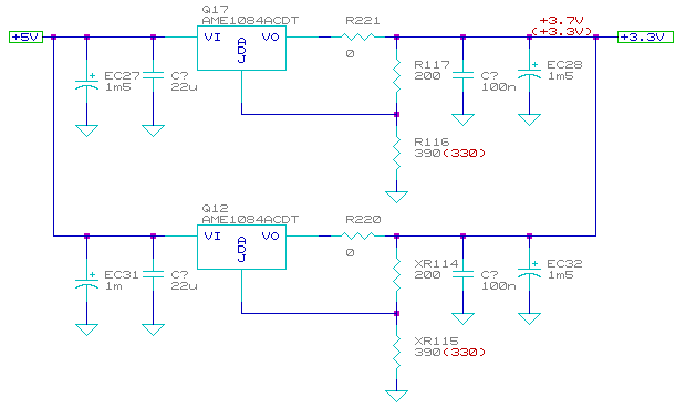 Q12/Q17 AVR schematic