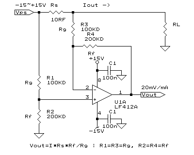 high side current monitor